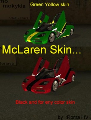 McLaren F1 Skins